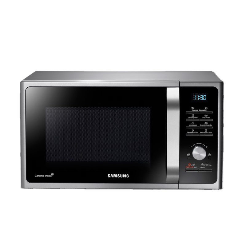 Microondas SAMSUNG MG28F3K3TAS 28 litros 900W plateado