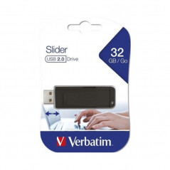 Pendrive VERBATIM SLIDER 32GB USB 2.0