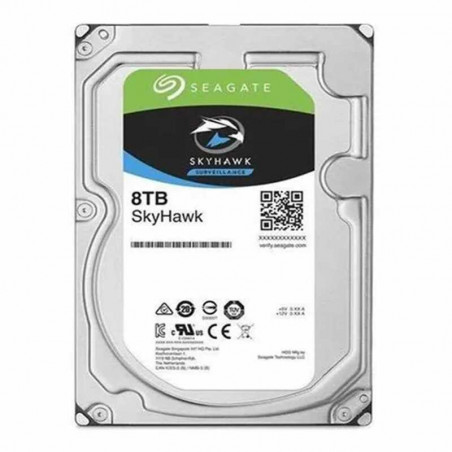 Disco rígido HDD SEAGATE SKYHAWK AI 8TB Sata III 3.5''