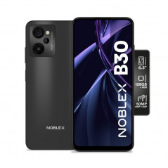 Celular NOBLEX B30 6GB RAM 128GB negro con cargador