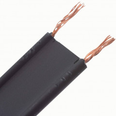 Cable TV EPUYEN TVS 16020E plano 300 ohm negro 16 hilos estañado