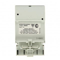 Interruptor horario SICA 10A 230V 3 módulos riel din