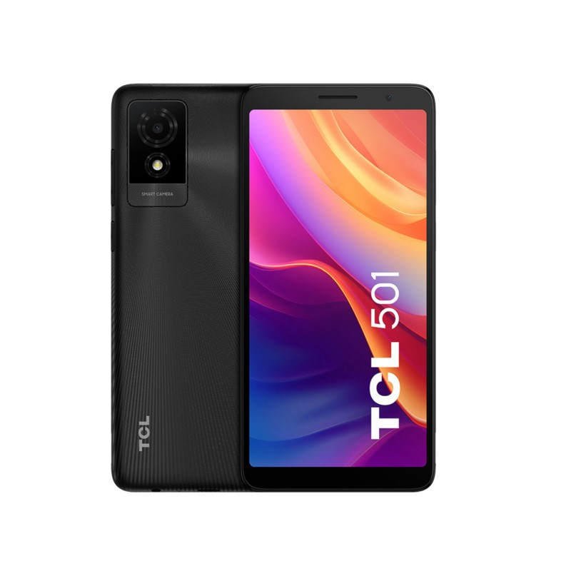 Celular TCL 501 2GB RAM 64GB negro con cargador