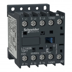 Contactor SCHNEIDER tripolar easypact tvs (3na) 12a 24vca 50/60hz