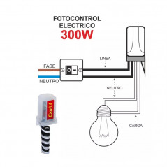 Fotocélula EXULTT 300W 1.36A 220V