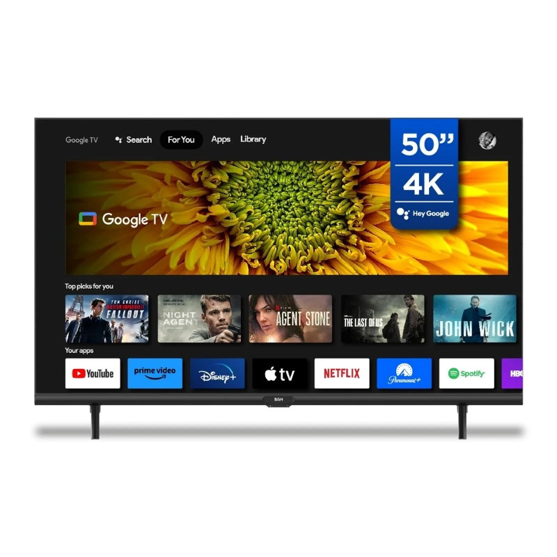 Smart Tv BGH B5023US6G 50'' Led UHD 4K Google Tv