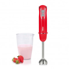 Mixer LILIANA RAINBOW 450w 2 velocidades acero inoxidable rojo