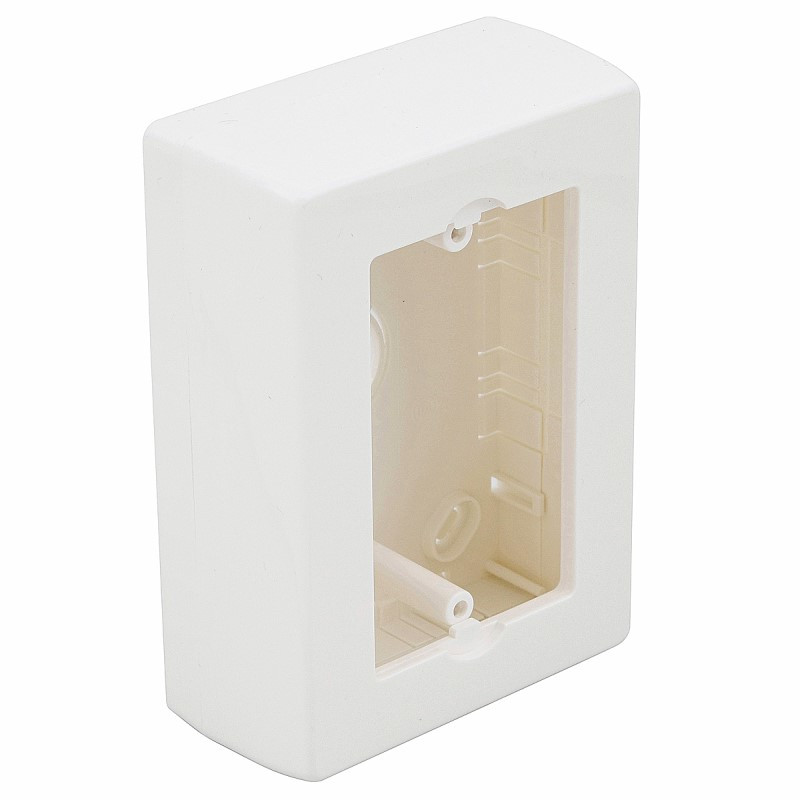 Caja rectangular DEXSON sobreponer 10x5cm blanco