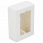 Caja rectangular DEXSON sobreponer 10x5cm blanco