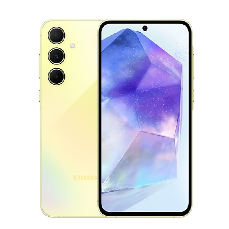 Celular SAMSUNG GALAXY A55 5G 8GB RAM 128GB amarillo