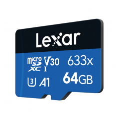 Memoria Micro SD LEXAR 633X BLUE SERIES 64GB