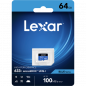 Memoria Micro SD LEXAR 633X BLUE SERIES 64GB