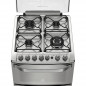 Cocina ELECTROLUX 56DXQ multigas 4 hornallas gris