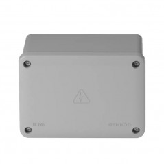 Caja de pase SISTELECTRIC pvc exterior IP65 21x31x13,5cm con tapa gris