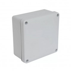 Caja de pase SISTELECTRIC pvc exterior IP65 31x31x13,5cm con tapa gris