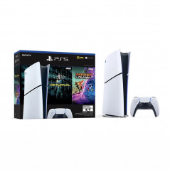 Consola SONY PS5 SLIM DIGITAL 1 TB + 2 videojuegos