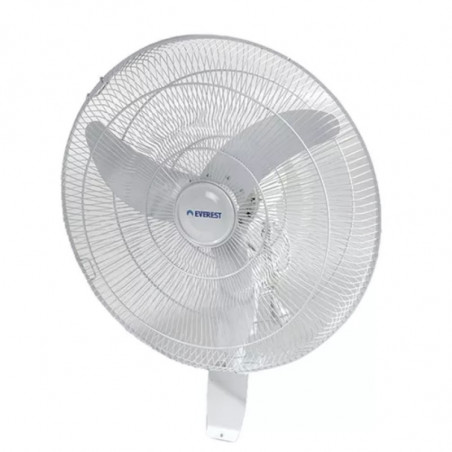 Ventilador de pared EVEREST 20'' 70W paletas metálicas blanco reacondicionado