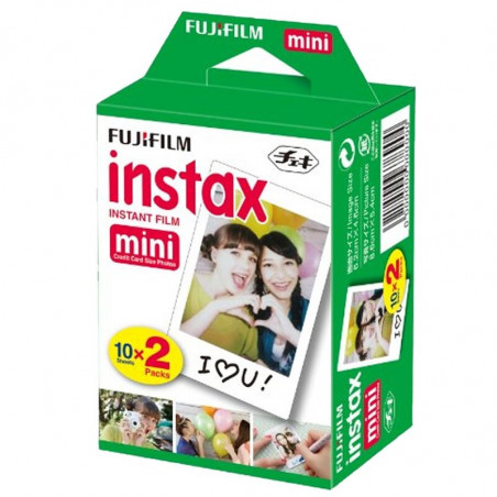 Película instantánea FUJIFILM INSTAX MINI 10x2 20 Fotos