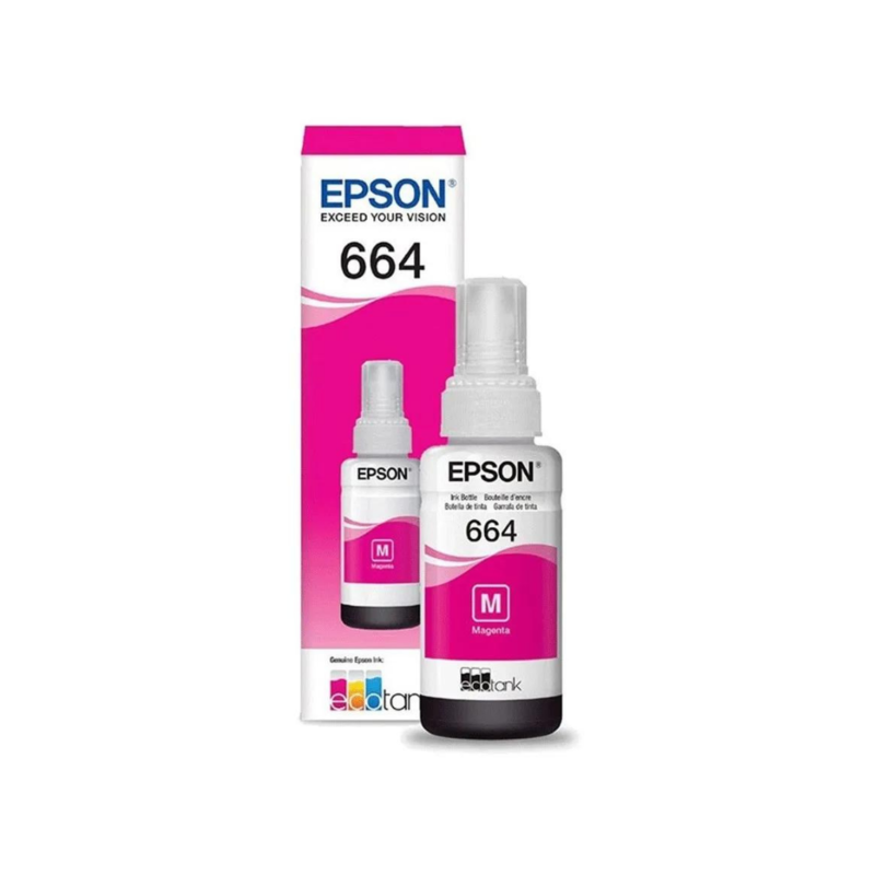 Botella de tinta EPSON T664 Magenta original 70ml