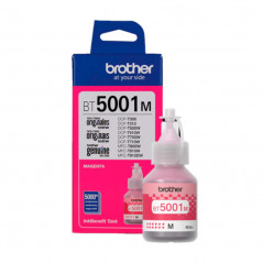 Botella de tinta BROTHER BT5001M Magenta original 48ml