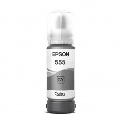 Botella de tinta EPSON T555 Gris original 70ml