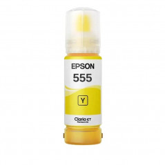 Botella de tinta EPSON T555 Amarillo original 70ml