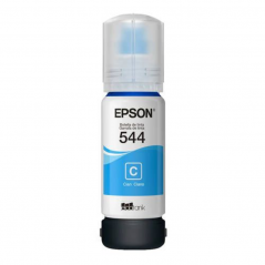 Botella de tinta EPSON T544 Cian original 65ml