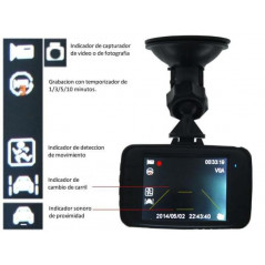 Cámara para automóvil NISUTA NSCA480 720p