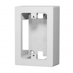 Caja rectangular SISTELECTRIC exterior blanco 8,5x13x5cm