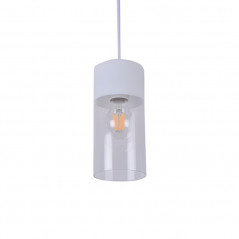 Colgante 180° ILUMINACIÓN GUIRON para 1 luz E27 blanco