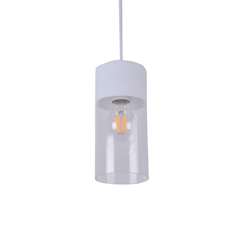 Colgante 180° ILUMINACIÓN GUIRON para 1 luz E27 blanco