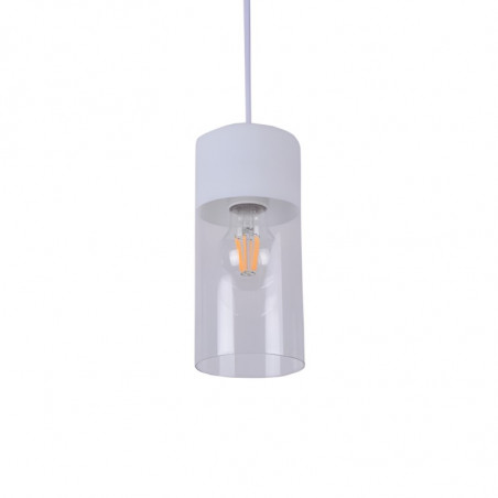 Colgante 180° ILUMINACIÓN GUIRON para 1 luz E27 blanco