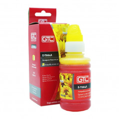 Botella de tinta GTC Amarillo 100ml