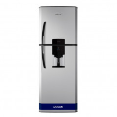 Heladera DREAN HDR400F11S Cíclica 396 Litros gris con dispenser de agua