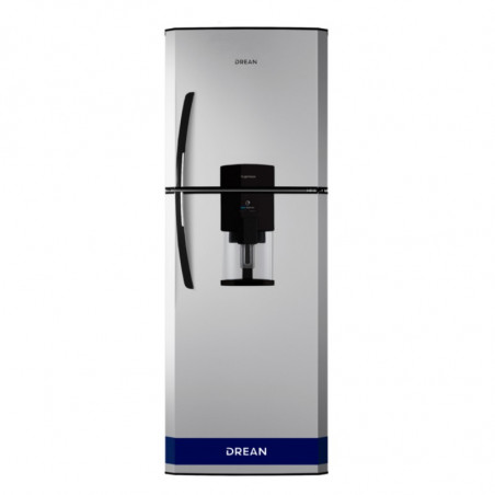 Heladera DREAN HDR400F11S Cíclica 396 Litros gris con dispenser de agua