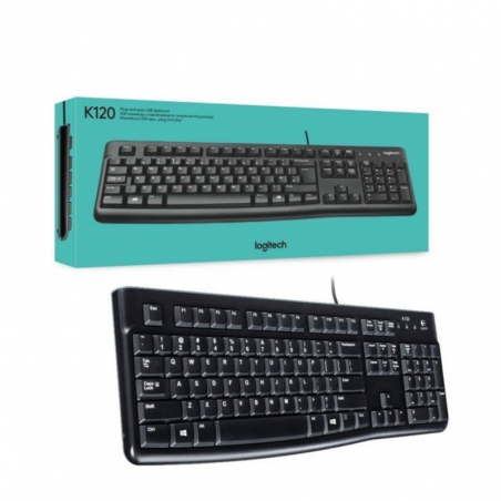 Teclado LOGITECH K120 USB