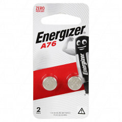 Pila botón ENERGIZER A76 1.5V x2 unidades