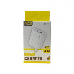 Cargador viajero PRO21 LITE 1 USB C + 1PD 3.1A sin cable