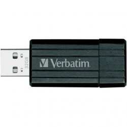 Pendrive VERBATIM PINISTRIPE 32gb Retractil