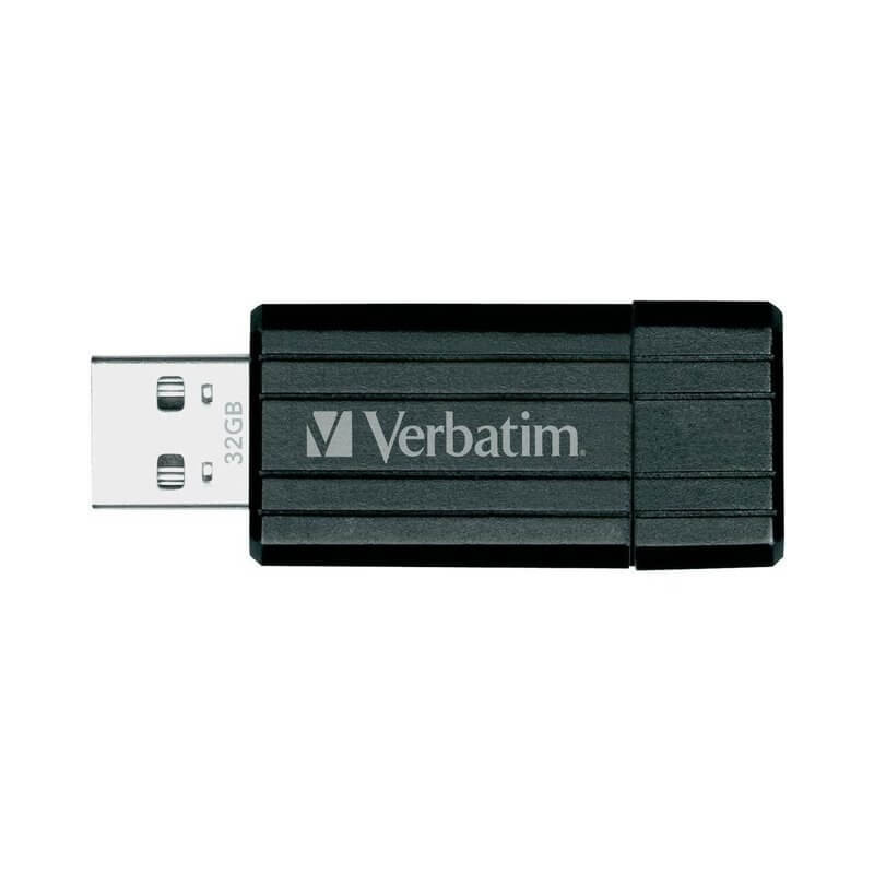 Pendrive VERBATIM PINISTRIPE 32gb Retractil