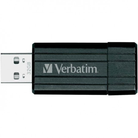 Pendrive VERBATIM PINISTRIPE 32gb Retractil