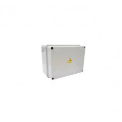 Caja modular SISTELECTRIC pvc exterior IP65 28.5x38x18.5cm con tapa opaco