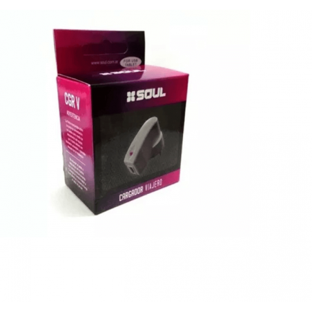 Cargador soul usb 2000ma sin cable