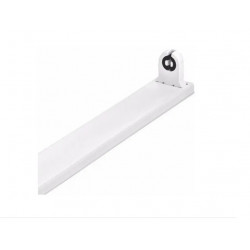 Portatubo led SAN JUSTO extrachato 120cm blanco