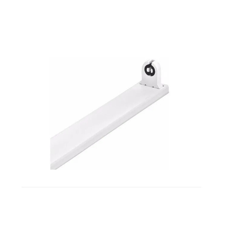 Portatubo led SAN JUSTO extrachato 120cm blanco