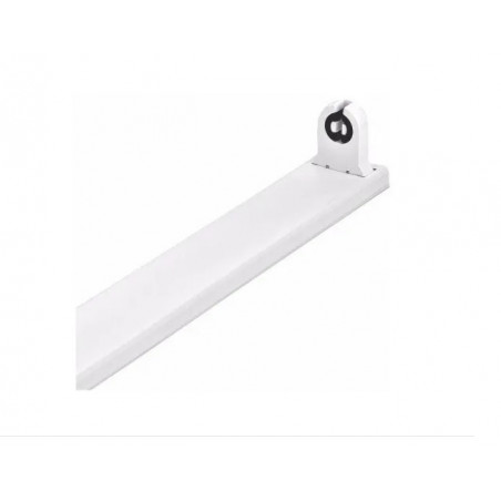 Portatubo led JUSTO extrachato 60cm blanco