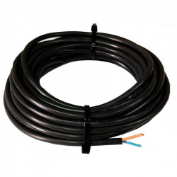 Cable vaina redonda 2x4mm2 por metro IRAM NM 247-5