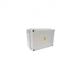 Caja modular SISTELECTRIC pvc exterior IP65 19x28.5x18.5cm con puerta opaca