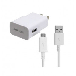 Cargador original SAMSUNG EP-TA20 15W micro USB con cable