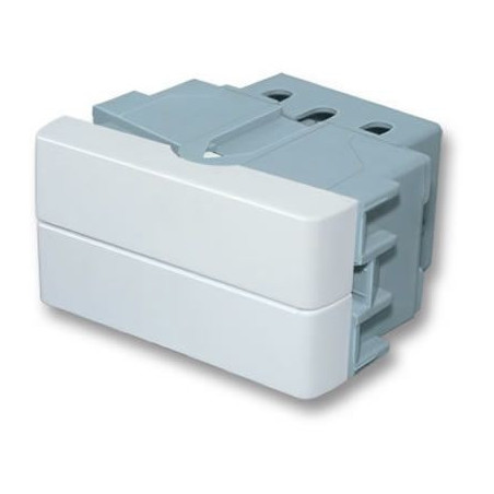 Módulo interruptor JELUZ 10A 220V 1/2 tecla combinado y punto blanco